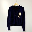 【中古】【メンズ】POLO RALPH LAUREN WOOL KNIT CARDIGAN ポロラルフローレン ウールニット カーディガン カラー：ネイビー 万代Net店