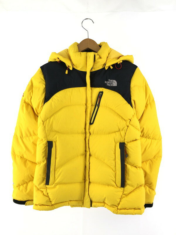 【中古】【キッズ】THE NORTH FACE SUMMIT SERIES HYVENT DOWN JACKET NFD00B93 ザ ノースフェイス サミットシリーズ ハイベント ダウンジャケット アウター サイズ：90 カラー：イエロー 万代Net店