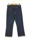 【中古】【メンズ】LEVI 039 S 70 039 s 復刻 DENIM PANTS 517-0217 71517-0017 リーバイス ジーンズ ビッグE復刻 99年バレンシア工場製 サイズ：W29 カラー：インディゴ 万代Net店