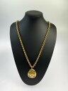 【中古】【レディース】CHANEL ココマーク マトラッセ チェーン ネックレス 94 P シャネル アクセサリー ジュエリー サイズ:チェーン 全長約79cm 幅 約8mm トップ 約57×38mm カラー:ゴールド 万代Net店 182-230514-kk-11-min(4)