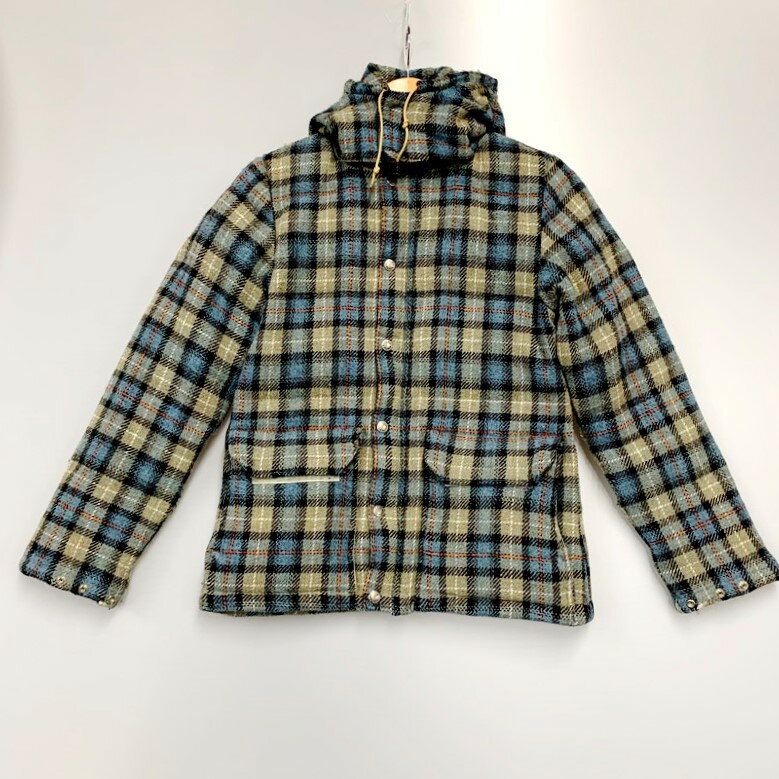 【中古】【メンズ】THE NORTH FACE PURPLE LABEL×HARRIS TWEED ND2650N ザ ノース フェイス パープルレーベル ハリスツイード コラボ ダウンジャケット アウター サイズ：XS カラー：マルチカラー 万代Net店