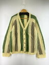 【中古】【メンズ】UNKNOWN VINTAGE 60 039 s STRIPED MOHAIR CARDIGAN ヴィンテージ 推定60年代 ストライプ モヘア カーディガン トップス サイズ：表記無し 下記参照 カラー：マルチカラー 万代Net店