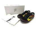 【中古】【メンズ】REVENGE×STORM BLACK CANVAS FLAME LIMITED MODEL SNEAKERS リベンジストーム ブラック キャンバス フレイム リミテッド モデル スニーカー シューズ 靴 サイズ：US 8 カラー：BLACK 万代Net店