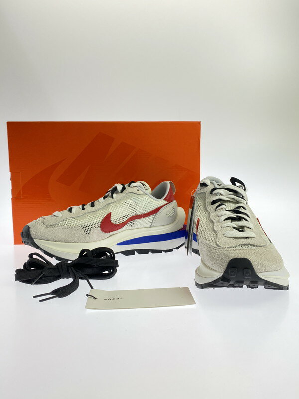 楽天万代Net店【美中古品】【メンズ】NIKE × sacai VAPORWAFFLE ROYAL FUCHSIA CV1363-100 ナイキ サカイ 別注 コラボ ヴェイパーワッフル ロイヤル フクシア スニーカー 靴 サイズ：27.0cm US9 カラー：SAIL/SPORT FUCHSIA-LIGHT BONE 万代Net店