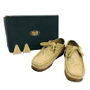 yÁzyYzClarks~WU WEAR WALLABEEWW N[NX~E[EFA r[WW TCYFUS 8 (25.0) J[FBEIGE NetX