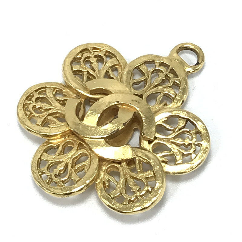 šۡڥǥVINTAGE CHANEL COCO MARK FLOWER MOTIF PENDANT ơ ͥ ...