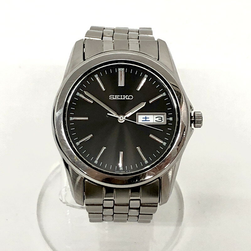 【中古】【メンズ/レディース】SEIKO 7N43-0AM0 セイコー クォーツ腕時計 アナログウォッチ スチール 腕時計 アクセサリー サイズ：ケース径約35mm 腕回り最大約16.5cm カラー：SILVER/BLACK 万代Net店