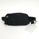 【中古】【メンズ/レディース】MAISON MARGIELA 18SS FANNY PACK S55WB0010 メゾンマルジェラ ファニーパック カバン ボディバッグ ウエストバッグ サイズ：約14×39×12cm カラー：ブラック 万代Net店