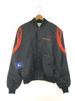 【中古】【メンズ】STARTER NFL CINCINNATI BENGALS NYLON AWARD JACKET スターター NFL シンシナティ・ベンガルズ ナイロン アワードジャケット ライトアウター ナイロンスタジャン サイズ：XL カラー：ブラック 万代Net店