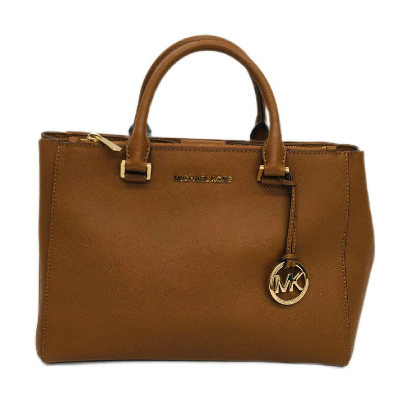 【中古】【レディース】MICHAEL KORS 5H7GSOT2L マイケル・コース 2WAYバッグ サイズ：約22×31.5×13.5cm カラー：BROWN 万代Net店