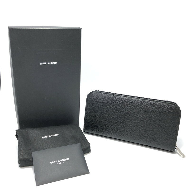 yÁzyYzSAINT LAURENT PARIS ROUND FASTENER LONG WALLET 534290 T[p Eht@Xi[ OEHbg z TCYF10.5~20.5~2.5cm J[FubN NetX