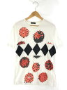 【中古】【メンズ】COMME des GARCONS HOMME PLUS S/S PRINT TEE PI-T036 AD2002 コムデギャルソン オムプリュス ショートスリーブ プリントTシャツ 半袖 トップス サイズ：表記なし 下記参照 カラー：ホワイト 万代Net店