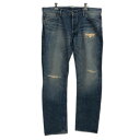 【中古】【メンズ】JAPAN BLUE JEANS JBCD0463 ジャパンブルージーンズ クラッシュ コートジボワール 表記サイズ：W36 L31 カラー：インディゴ 万代Net店