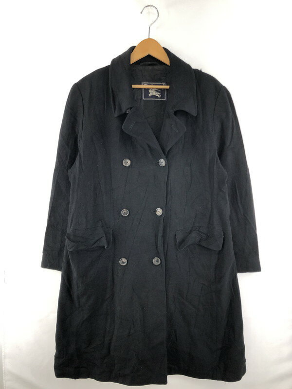 【中古】【メンズ】BURBERRY’S KaDeWe PURE CASHMERE COAT バーバリー カーデーヴェー ピュア カシミアコート アウター サイズ：表記なし 下記参照 カラー：ブラック 万代Net店