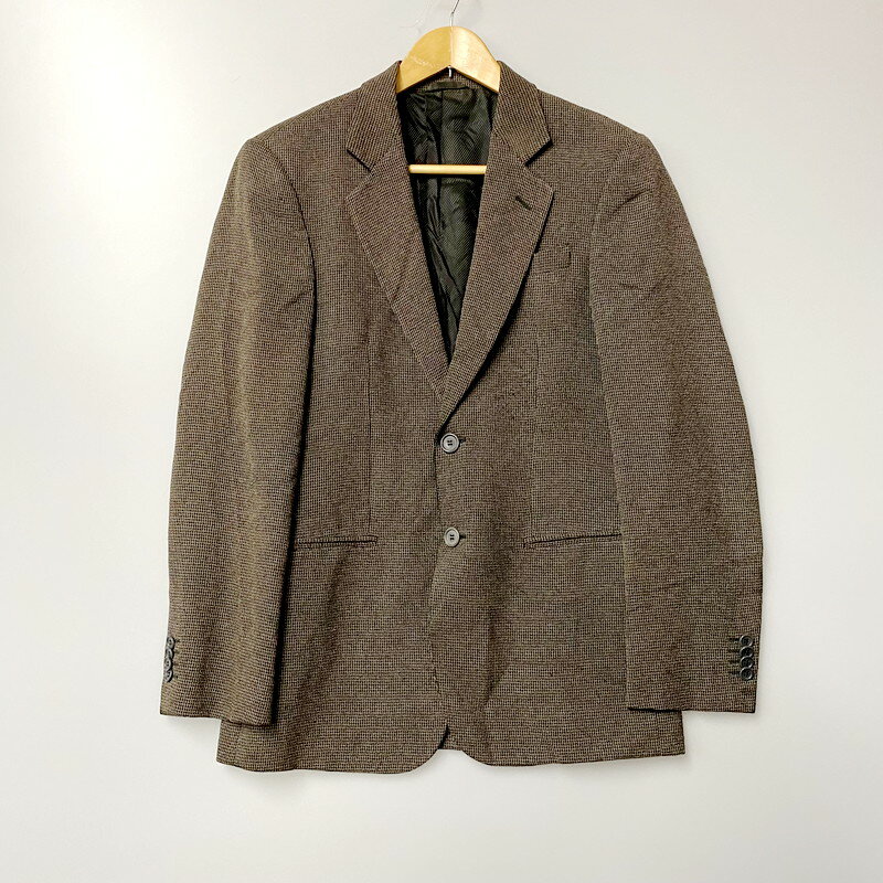 【中古】【メンズ】GIORGIO ARMANI 2B JACKET ジョルジオアルマーニ 2B ジャケット テーラードジャケット アウター サイズ：46 カラー：ブラウン系 万代Net店