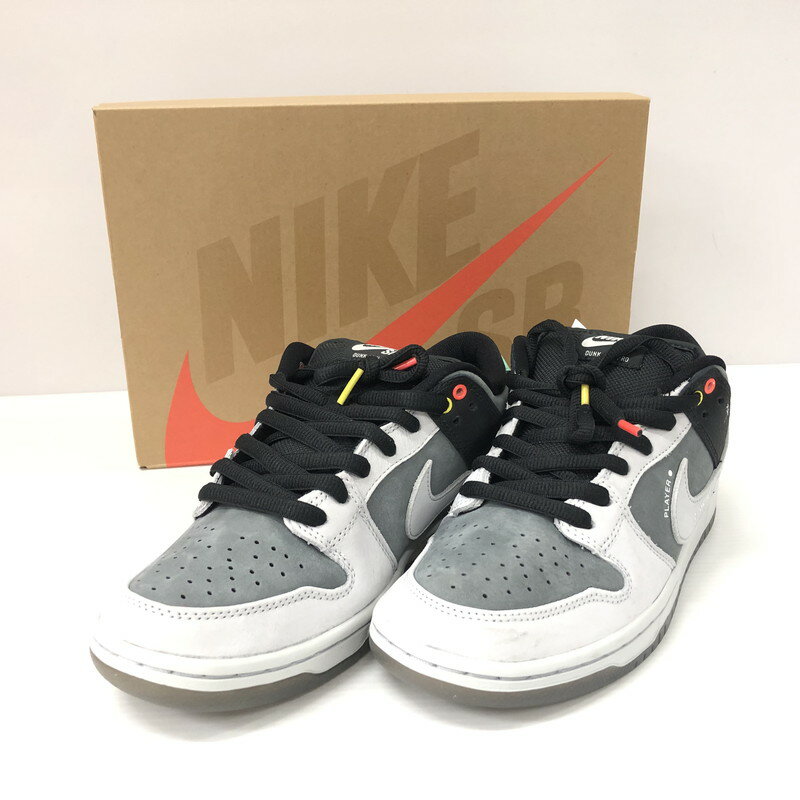 【美中古品】【メンズ】NIKE ナイキ CV1659-001 SB DUNK LOW PRO VX1000 CAMCORDER エスビー ダンク ロー プロ カムコーダ ローカット スニーカー サイズ：27.5cm カラー：グレー 灰 万代Net店