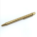 【中古】【メンズ/レディース】Cartier 2C HAPPY BIRTHDAY MUST DO BALLPOINT PEN カルティエ ハッピーバースデイ マスト ドゥ ボールポイントペン 文房具 ボールペン サイズ：約12.5×1cm カラー：ゴールド 万代Net店