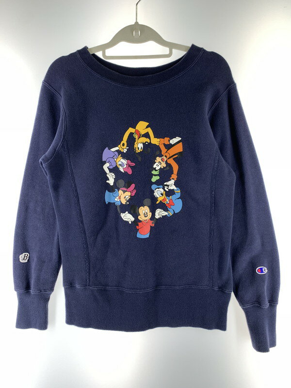 šۡڥǥCHAMPION  DISNEY  BEAMS BOY REVERSEWEAVE CREWNECK SWEAT CWSN028 ԥ ǥˡ ӡॹܡ С ܥå S 顼ͥӡ NetŹ