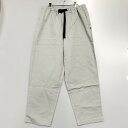 【美中古品】【メンズ】DESCENDANT CLASP TWILL TROUSERS 231WVDS-PTM04 ディセンダント ツイルトラウザー ワークパンツ ボトムス サイズ：4 カラー：ライトグレー 万代Net店