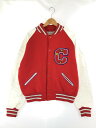 yÁzyYzTM ATHLETICS LEATHER SLEEVE VARSITY JACKET VINTAGE eB[G AX`bNX U[X[u o[VeB[WPbg AE^[ X^W Be[W TCYF46 J[Fbh NetX