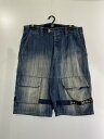 MARITHE FRANCOIS GIRBAUD SHUTTLE SHORTS マリテ フランソワ ジルボー シャトルショーツ ハーフデニムパンツ ボトムス サイズ：34 カラー：インディゴ 万代Net店