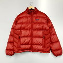 【中古】【メンズ】Patagonia RN51884 パタゴニア ダウンジャケット アウトドア アウター サイズ：M カラー：レッド 万代Net店