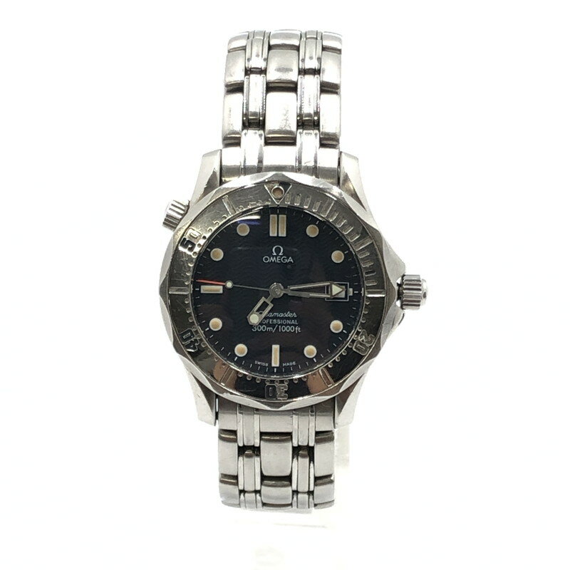 【中古】【メンズ】OMEGA SEA MASTER PROFESSIONAL 300M 2562.80 オメガ シーマスター プロフェッショナル 300M クォーツ ボーイズ 腕時計 サイズ：ケース径 約36mm 腕回り 最大約18cm カラー：シルバー 万代Net店