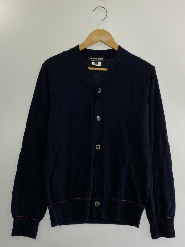 【中古】【メンズ】COMME DES GARCONS HOMME DEUX CARDIGAN DO-N008 コムデギャルソンオムドゥ カーディガン サイズ：S カラー：ネイビー 万代Net店