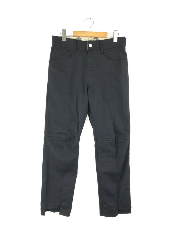 【中古】【メンズ】JIEDA DICKIES SWITCHING PANTS JIE-19W-PT05-B ジエダ ディッキーズ 別注コラボ スウィッチングパンツ ボトムス サイズ:1 カラー:ブラック 黒 万代Net店 151-230919-mo-05-tag