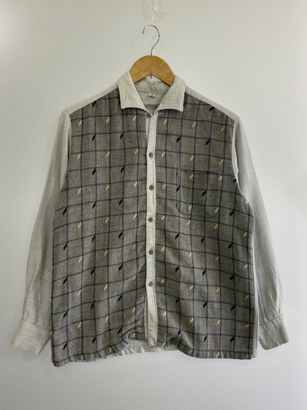 yÁzyYzVINTAGE 50's ORLON ~ WOOL L/S LOOP COLLAR SHIRT Be[W 50N OX[u [vJ[ Vc gbvX  TCYFM J[FO[n NetX