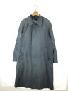 【中古】【ジャンク品/難有り品】【メンズ】BURBERRY’S LONDON SOUTIEN COLLAR COAT バーバリー ロンドン ステンカラーコート アウター サイズ：44 カラー：チャコール 万代Net店