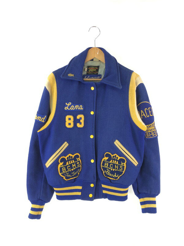 yÁzyYzSKOOKUM 90's VARSITY JACKET XN[J 90N o[VeB[WPbg AE^[ X^W TCYF38 J[Fu[ NetX