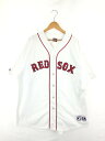 【中古】【メンズ】GENUINE MERCHANDISE BY MAJESTIC MLB BOSTON RED SOX AUTHENTIC JERSEY ジェニ...