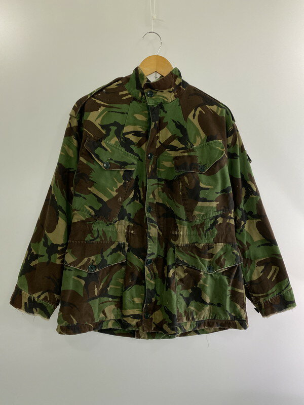 【中古】【メンズ】 VINTAGE BRITISH ARMY 60-70'S P68 COMBAT SMOCK ヴィンテージ ミリタリー コンバット スモック ジャケット サイズ:2 カラー:カモフラ 迷彩 万代Net店 146-231007-me-04-min