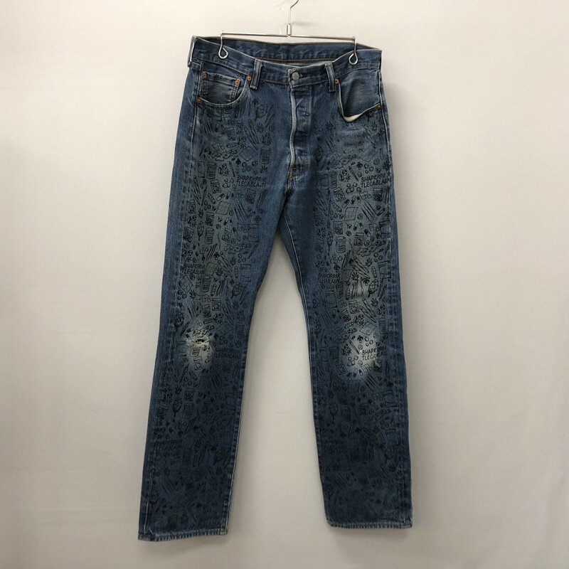 yÁzyYzBLACK BRAIN ubNuC~Levi's [oCX 501 PRINT DENIM PANT vg fjpc {gX TCYF36 J[FCfBS   NetX