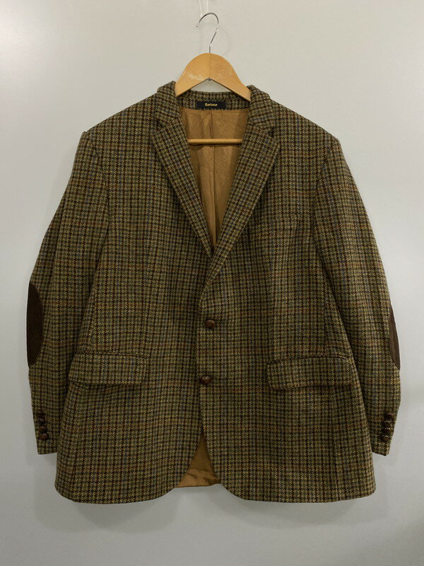 【中古】【メンズ】 BARBOUR 3ワラント 英国製 WOOL TWEED 2B TAILORED JACKET バブアー ウール ツイードジャケット アウター サイズ：27 カラー：ベージュ系チェック 万代Net店