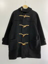 【中古】【メンズ】POLO BY RALPH LAUREN ポロバイラルフローレン 90S WOOL MELTON DUFFEL COAT ウールメルトン ダッフルコート USA製 紺タグ サイズ：L カラー：ブラック 万代Net店