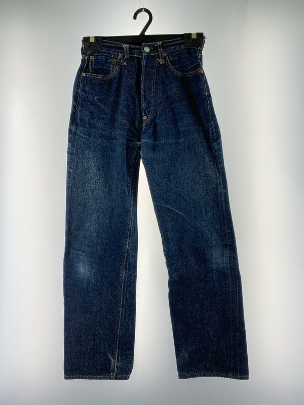 【中古】【メンズ】EVISU 2501RXX 戎SPECIAL DENIM PANT エヴィス デニムパンツ ボトムス ボタンフライ 釣りパッチ 刺繍カモメ サイズ：29×35 カラー：インディゴ 万代Net店