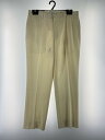 【中古】【メンズ】POLO BY RALPH LAUREN SLACKS PANT ポロ バイ ラルフローレン スラックスパンツ ボトムス イタリア製 紺タグ サイズ：34 カラー：クリーム 万代Net店