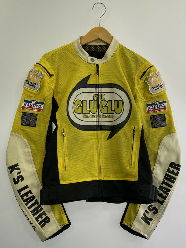 yÁzyYzK'S LEATHER-KADOYA- CLASH KING THE GLU GLU RACING JACKET Jh [VOWPbg bV AE^[ TCYFL J[FCG[ NetX