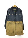 yÁzyfB[XzJ.CREW 13AW WAXED COTTON LONG COLORBLOCK FIELD JACKET 02745 WFCN[ bNXRbg O J[ubN tB[hWPbg CgAE^[ TCYFXL J[FlCr[/J[L NetX