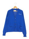 【中古】【メンズ/レディース】SCHOOL APPAREL ACRYLIC CARDIGAN VINTAGE スクールアパレル アクリルカーディガン トップス ヴィンテージ サイズ：XL カラー：ブルー 万代Net店