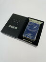 【美中古品】【メンズ/レディース】ZIPPO ジッポー 1998年製 MILD SEVEN マイルドセブン 両面特殊加工 オイルライター カラー：シルバー/ブルー系 万代Net店