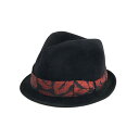 【中古】【メンズ】WACKO MARIA 東京HATROCKERS RABBIT FUR HAT ワコマリア 東京ハットロッカーズ ラビットファーハット 帽子 サイズ：M(58) カラー：ブラック 万代Net店