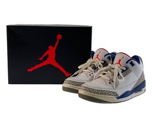 【中古品】【メンズ】【付属品あり】NIKE ナイキ AIR JORDAN 3 RETRO OG TRUE BLUE エアジョーダン3レトロオリジナルトゥルーブルー スニーカー 品番:854262-106 万代Net店