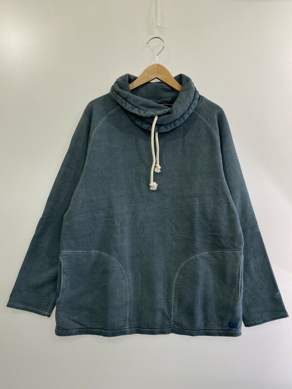 GOOD ON グッドオン GOBW1305 ROLLNECK SWEAT コットンスウェット サイズ：XL カラー：ブルー系 万代Net店