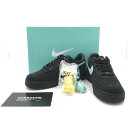 【中古】【未使用品】【メンズ】NIKE × TIFFANY & CO. AIR FORCE 1 LOW 1837 DZ1382-001 ナイキ ティファニー & コー. 別注 コラボ エア フォース 1 ロー 1837 スニーカー 靴 サイズ：26cm US 8 カラー：BLACK/MULTI-COLOR 万代Net店