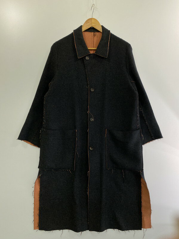 【中古】【メンズ】bukht ブフト BW-952610 WOOL COAT ウールコート ジャケット アウター サイズ：S カラー：チャコール 万代Net店