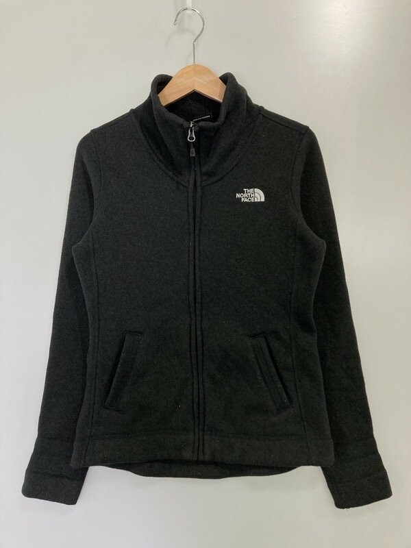 【中古】【レディース】THE NORTH FACE ザノースフェイス GOOGLE企業ロゴ STEEP FLEECE JACKET ポリエステル フリースジャケット アウター サイズ：SWOMENS / S カラー：ブラック 万代Net店