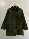 【中古】【メンズ】BARBOUR バブアー MWX1041SG51 SOLWAY ZIP SL オイルドコットンジャケット アウター サイズ：34 カラー：グリーン 万代Net店